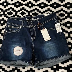 Brand new denim shorts, never worn.